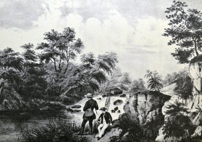 The Trout Stream by N. and Ives, J.M. Currier